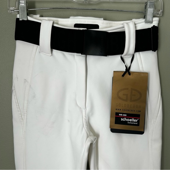 Goldbergh White Boot Cut Pants - Picture 4 of 16